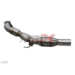 BULL-X VW Polo WRC 2,0 TFSi FWD Downpipe 76mm mit EG- Zulassung