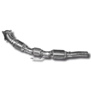 HJS Downpipe 90 95 1105 VAG 1.8 / 2.0 TFSI / TSI FWD  (Euro 4 & 5)  ø70 mm, 200cpi Sportkats - ECE Zulassung