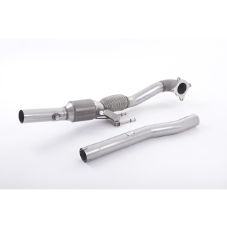 Milltek SSXVW215 Downpipe mit Sportkat | 76,2mm / 3"