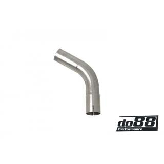 DO88 Auspuffrohr Stahl 60 grader 1,75 (45mm)